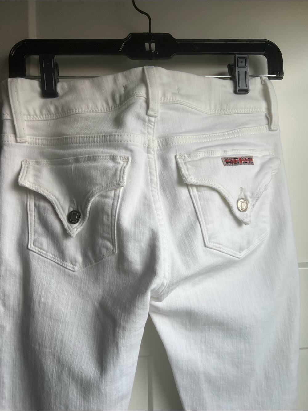 Hudson Jeans White BabyFlare Jeans